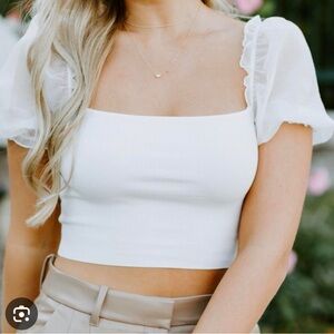 Wilfred puff sleeved top